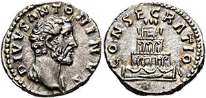Antoninus Pius (138-161) - Denarius (3,42 ... 