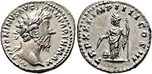Marcus Aurelius (161-180) - Denarius (3,47 ... 