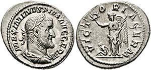 Maximinus I. Thrax (235-238) - Denarius ... 