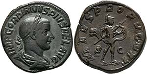 Gordianus III. (238-244) - Sestertius (24,89 ... 