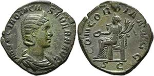 Otacilia Severa (244-248) - Sestertius ... 
