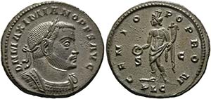 Maximianus Herculius (286-310) - als Senior ... 