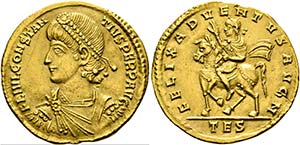 Constantius II. (337-361) - Medaillon zu 1,5 ... 