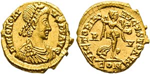 Honorius (393-423) - Tremissis (1,47 g), ... 