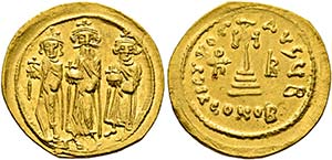 Heraclius (610-641) - Solidus (4,36 g), ... 