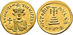 Constans II. (641-668) - Solidus (4,42 g), ... 