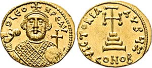 Leontius (695-698) - Solidus (4,47 g), ... 