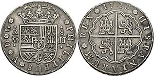 SPANIEN - Philipp V. 1700-1746 - 8 Reales ... 