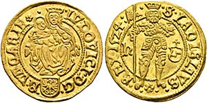 UNGARN - Ludwig II. 1516-1526 - Goldgulden ... 