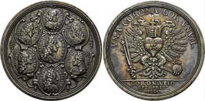 Karl VI. 1711-1740 - AR-Medaille (44,67g), ... 