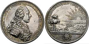 Joseph II. 1765-1790 - AR-Medaille (29,27g), ... 