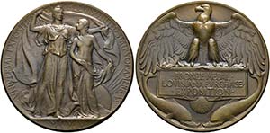 USA - AE-Preismedaille (64mm) Bronze Medal ... 