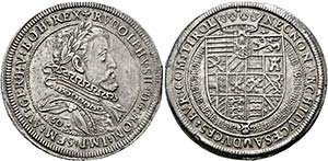 Rudolf II. 1576-1612 - Taler 1605 Hall Mm. ... 
