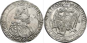 Rudolf II. 1576-1612 - Taler 1605 KB ... 