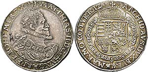 Matthias (1608)-1612-1619 - Taler 1612 KB ... 