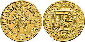 Ferdinand II. 1619-1637 - Dukat (3,47g) 1612 ... 