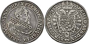 Ferdinand II. 1619-1637 - Taler 1620 Wien ... 