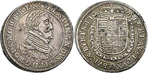 Ferdinand II. 1619-1637 - Taler 1624 Graz ... 