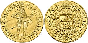 Ferdinand III. 1637-1657 - Dukat (3,48g) ... 