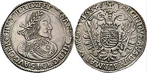 Ferdinand III. 1637-1657 - Taler 1654 KB ... 