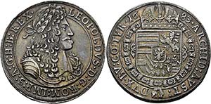 Leopold I. 1657-1705 - Taler 1683 Hall Rand ... 