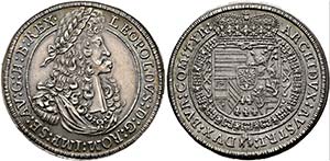 Leopold I. 1657-1705 - 1/2 Taler o. J. Hall ... 