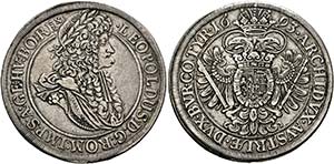 Leopold I. 1657-1705 - 1/2 Taler 1693 Wien ... 