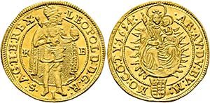 Leopold I. 1657-1705 - Dukat (3,45g) 1694 KB ... 