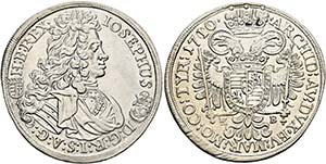 Josef I. 1705-1711 - 1/2 Taler 1710 ... 