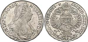 Maria Theresia 1740-1780 - Taler 1768 a:s. ... 