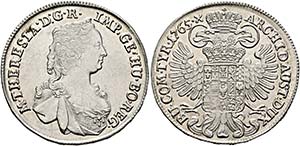 Maria Theresia 1740-1780 - 1/2 Taler 1765 ... 