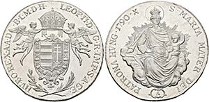 Leopold II. 1790-1792 - Madonnentaler 1790 A ... 