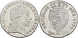 Franz II. 1792-1806-(1835) - 30 Soldi 1794 ... 
