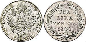 Franz II. 1792-1806-(1835) - Lira 1800 ... 