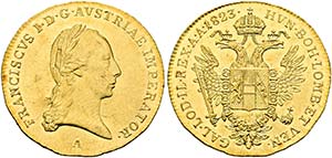 Franz I. (1792)-1806-1835 - Dukat 1823 A ... 