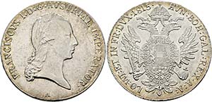 Franz I. (1792)-1806-1835 - Taler 1815 A ... 