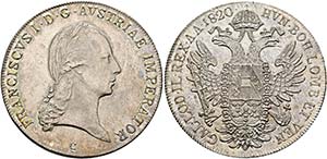 Franz I. (1792)-1806-1835 - Taler 1820 C ... 