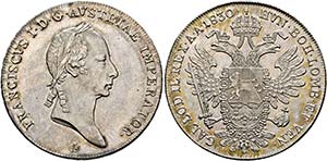Franz I. (1792)-1806-1835 - Taler 1830 A ... 
