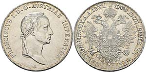 Franz I. (1792)-1806-1835 - Taler 1831 A ... 