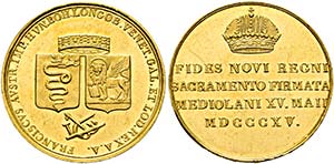 Franz I. (1792)-1806-1835 - Goldmedaille zu ... 