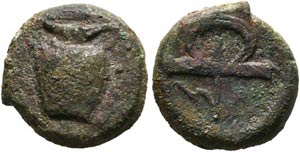Heraclea - Bronze (3,11 g), ca. 276-250 v. ... 