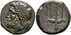 Hieron II. (275/270-215) - Bronze (6,00 g), ... 