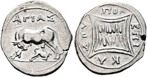 Apollonia - Drachme (3,13 g), Magistrate ... 