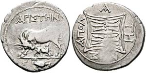 Apollonia - Drachme (3,39 g), Magistrate ... 