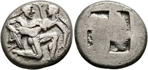 Thasos - Stater (8,06 g), ca. 500-480 v. ... 