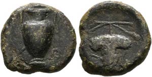 Korkyra - Bronze (4,00 g), ca. 400-338 v. ... 