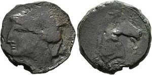 Karthago - Bronze (16,72 g), unbekannte ... 