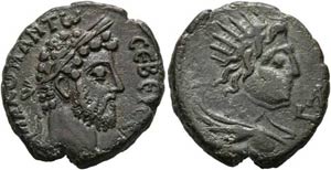 Commodus (177/180-192) - Billon-Tetradrachme ... 