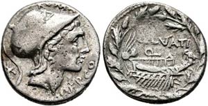 Q. Lutatius Cerco - Denarius (3,83 g), Roma, ... 
