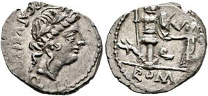 C. Egnatuleius C.f. - Quinarius (2,00 g), ... 